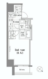 パークハビオ青山 303 間取り図