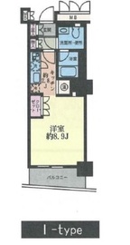 ストーリア品川 202 間取り図