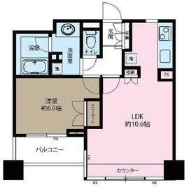 ファミールアクアージュ 3階 間取り図