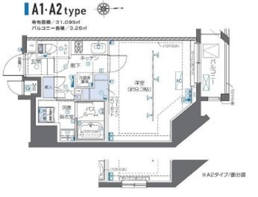 ZOOM秋葉原 7階 間取り図