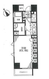 イトーピア池袋メトロポリタン 3階 間取り図