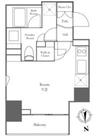 ブランズ大手町 12階 間取り図