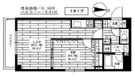 ステージファースト新中野 4階 間取り図