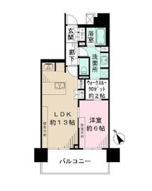 小石川アインス 13階 間取り図