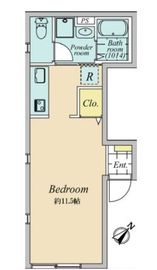 スペリオール渋谷本町 401 間取り図