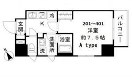 メゾン ASAKUSA G3 401 間取り図