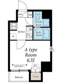 ビラビスタ猿楽町 501 間取り図