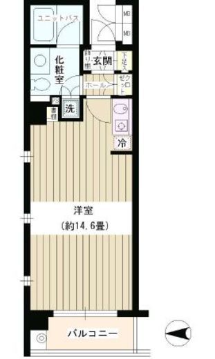 お茶の水S.C.ハウス 8階 間取り図