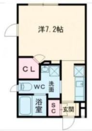 MDM駒沢大学 401 間取り図