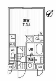 MDM駒沢大学 202 間取り図