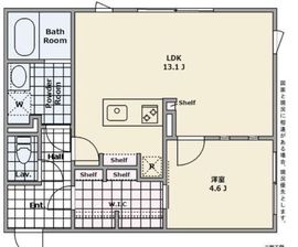 MDM駒沢大学 403 間取り図