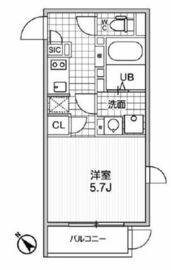 MDM駒沢大学 104 間取り図