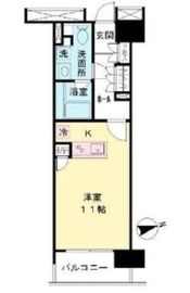 メゾンカルム代々木公園 404 間取り図