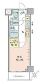 ザ・パークワンズ目黒不動前 6階 間取り図