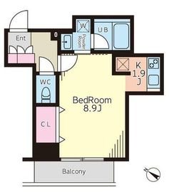 池袋ウエストガーデン 504 間取り図