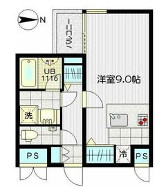 イーストープ新中野 205 間取り図