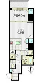 イーストープ新中野 802 間取り図
