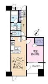 ファミール日本橋浜町グランスイート 6階 間取り図