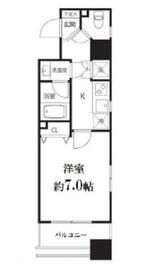 スペーシア秋葉原 1101 間取り図