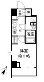 グランパセオ笹塚 801 間取り図