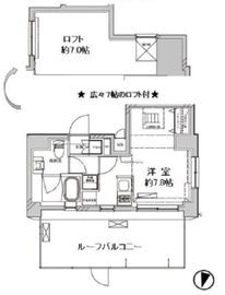 ディアレイシャス菊川 9階 間取り図