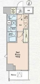 ハイズ住吉2 202 間取り図