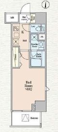 ハイズ住吉2 803 間取り図