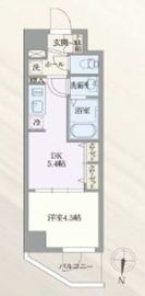 グランパセオ菊川 201 間取り図