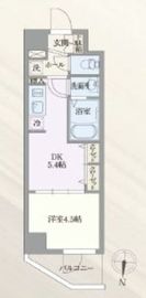 グランパセオ菊川 201 間取り図