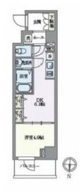 グランパセオ菊川 402 間取り図