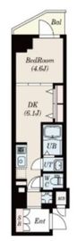 グランパセオ菊川 205 間取り図