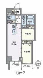 グランパセオ菊川 602 間取り図