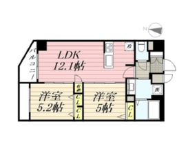 グランパセオ菊川 601 間取り図