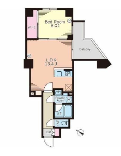 池袋ウエストガーデン 207 間取り図