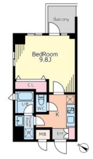 池袋ウエストガーデン 310 間取り図