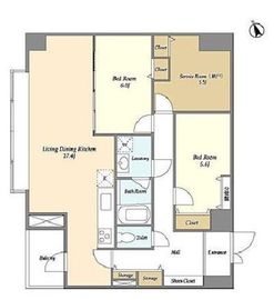 東京日産台東ビル 9F1 間取り図