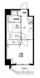 グリーンフォート河田 102 間取り図