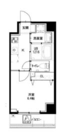 グリーンフォート河田 402 間取り図