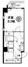 グリーンフォート河田 203 間取り図