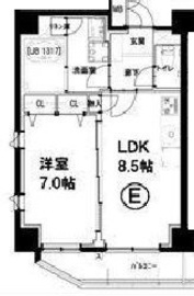 グリーンフォート河田 204 間取り図