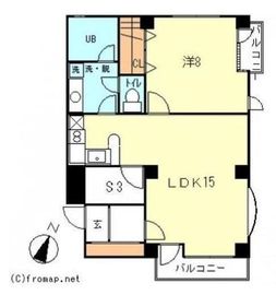 松濤CSコート 306 間取り図