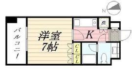 フォレシティ麻布十番 404 間取り図