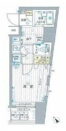 フォレシティ六本木 506 間取り図