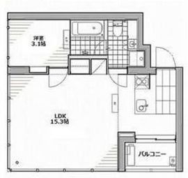 エスセナーリオ青葉台 403 間取り図