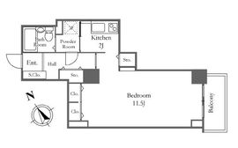 リバーシティ21新川 2306 間取り図