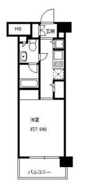 ニューシティアパートメンツ亀戸 414 間取り図