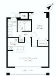 LOOP-M 603 間取り図