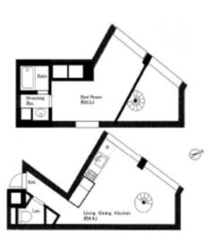 FLEG池尻 310 間取り図