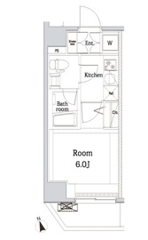 プレミアムキューブ品川大崎 2階 間取り図