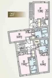 パセオ三軒茶屋イースト&ウエスト E303 間取り図